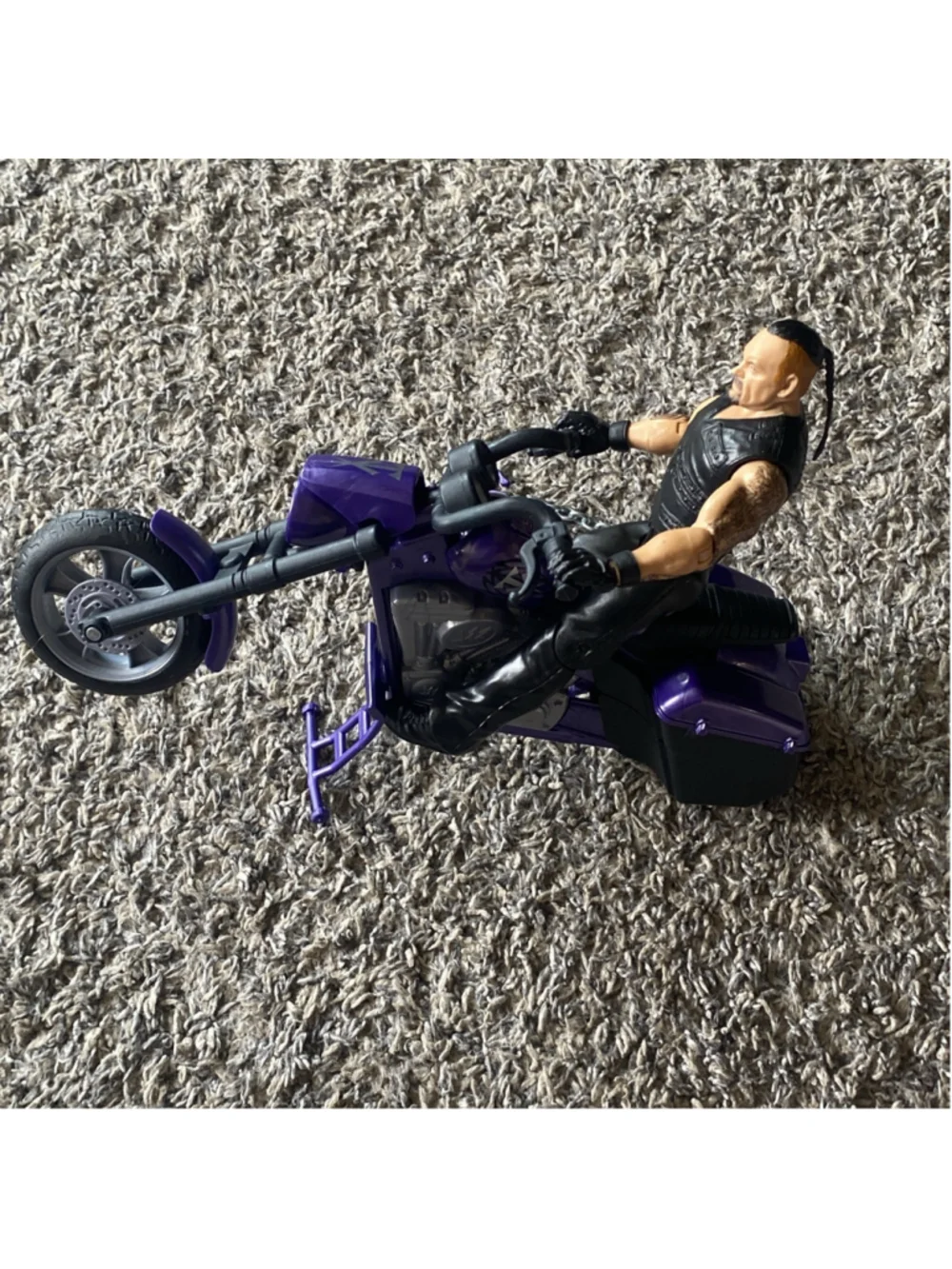 WWE Wrekkin' Slamcycle Vehicle and Undertaker Action Figure Motorcycle